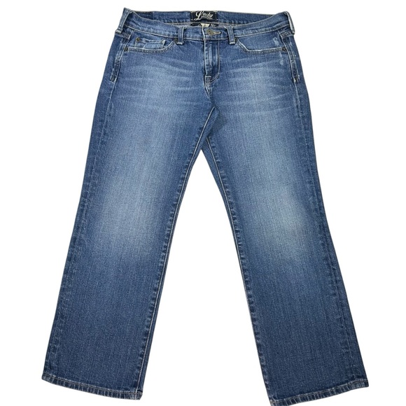 Lucky Brand Summer Sweet N Low Crop Jeans Size 6/28 Women's - Picture 2 of 13